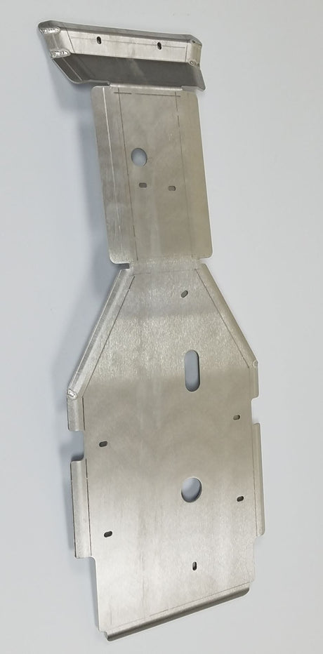 4-Piece Complete Aluminum Skid Plate Set, Kawasaki Brute Force 650 Solid Axle