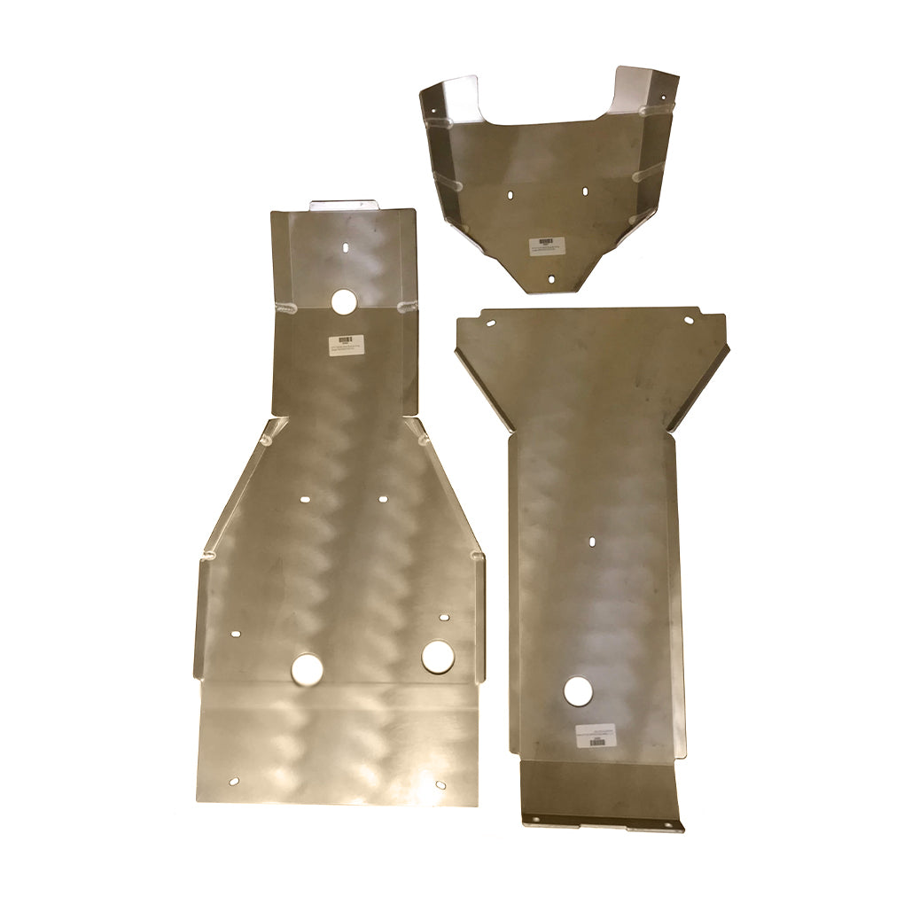 3-Piece Full Frame Skid Plate Set, Suzuki King Quad 750 – Ricochet