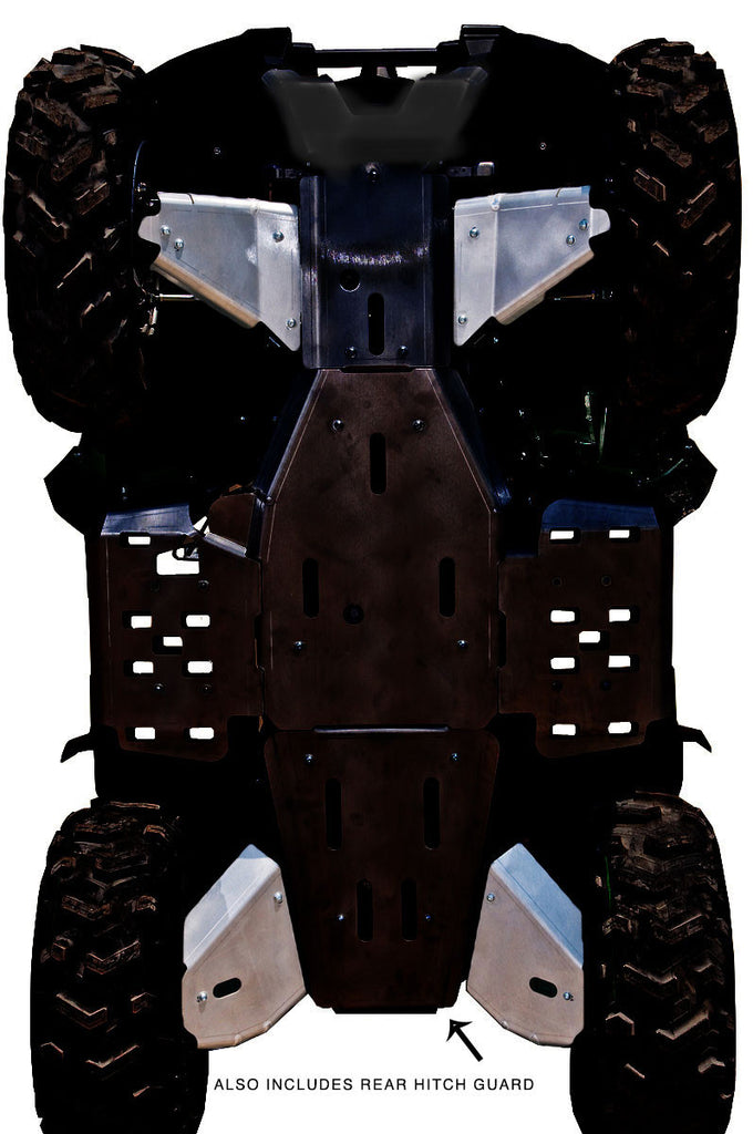 5-Piece Aluminum A-Arm & CV Boot Guard Set, Yamaha Grizzly 550