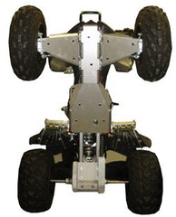 4-Piece Complete Aluminum Skid Plate Set, Yamaha Warrior