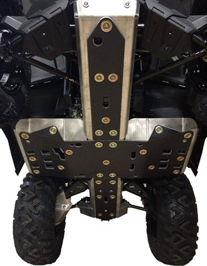8-Piece Complete Aluminum Skid Plate Set, Can-Am Outlander 500 Max