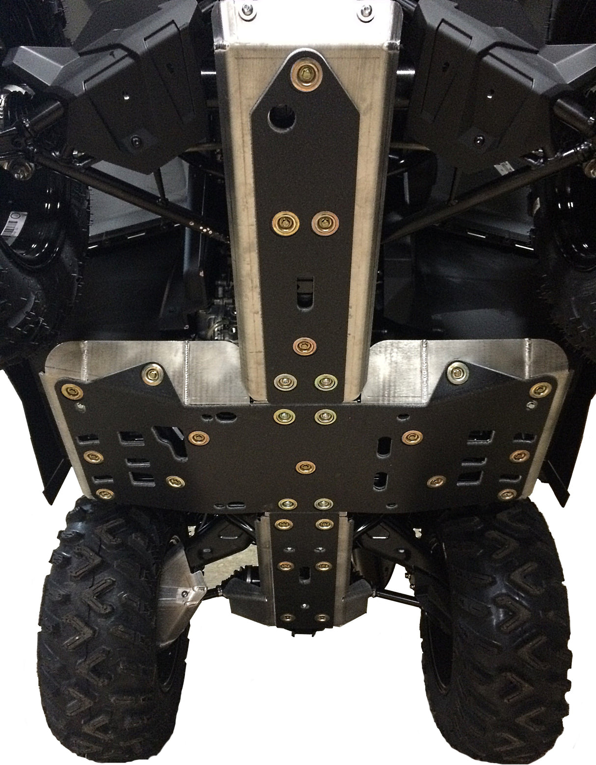 8-Piece Complete Aluminum Skid Plate Set, Can-Am Outlander 800 Max