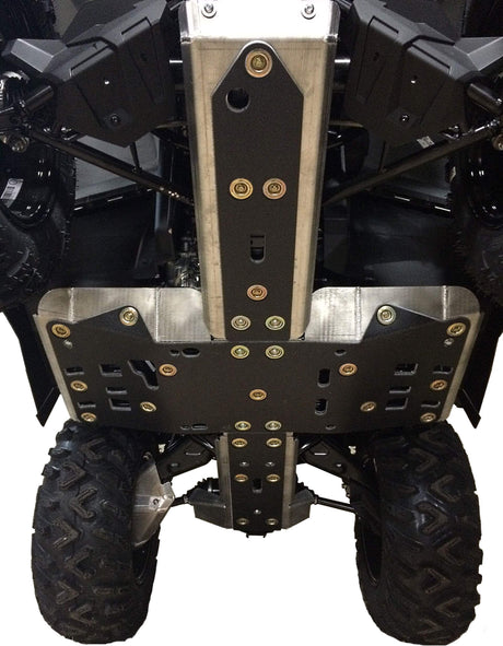 8-Piece Complete Aluminum Skid Plate Set, 2013-2024 Can-Am Outlander 650 Max/DPS