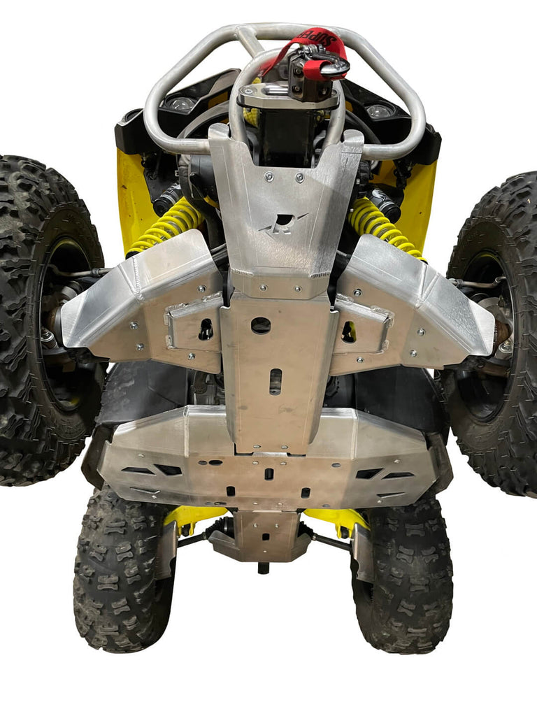 8-Piece Complete Aluminum Skid Plate Set, Can-Am Renegade 850 X-XC