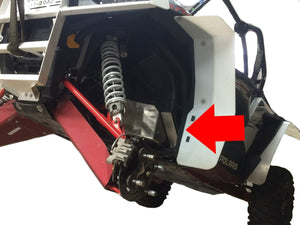 Footwell Skid Plate Set 2022  |  Polaris RZR XP 1000 High Lifter