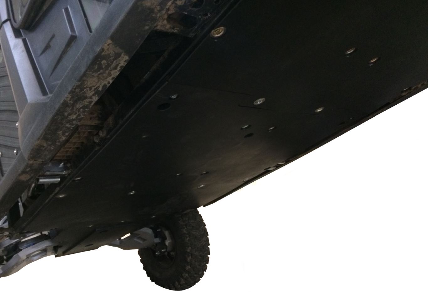 13-Piece Complete Aluminum or with UHMW Skid Plate Set, Polaris Ranger Crew Diesel