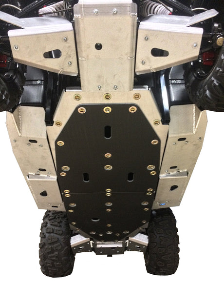 9-Piece Complete Aluminum Skid Plate Set, CFMOTO ZForce 1000