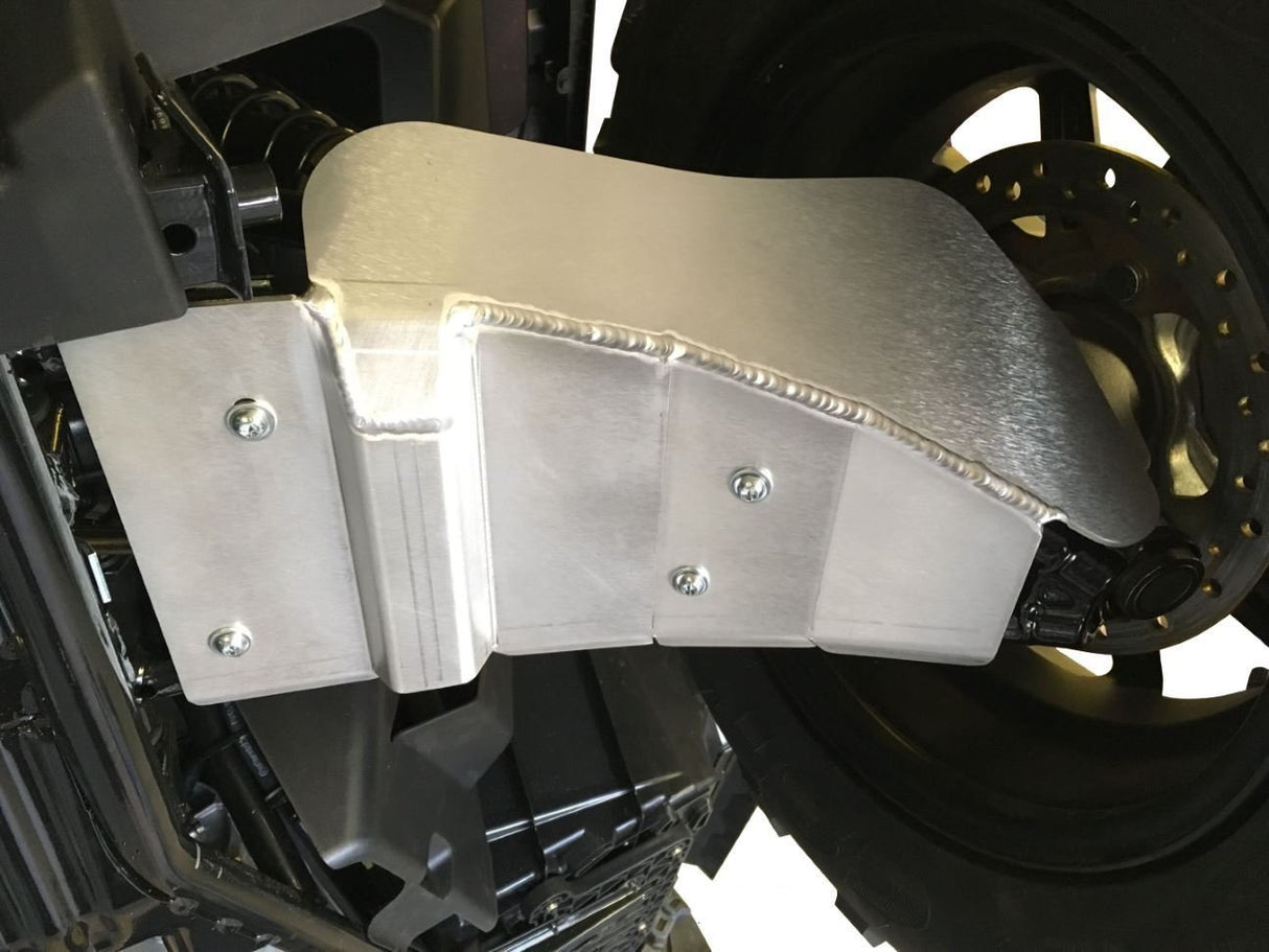 8-Piece Complete Aluminum or with UHMW Layer Skid Plate Set, Polaris Sportsman 850 Ultimate Trail (Arched A-arms)