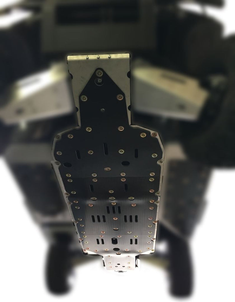 4-Piece Full Frame Skid Plate Set, Kawasaki Mule Pro FXT
