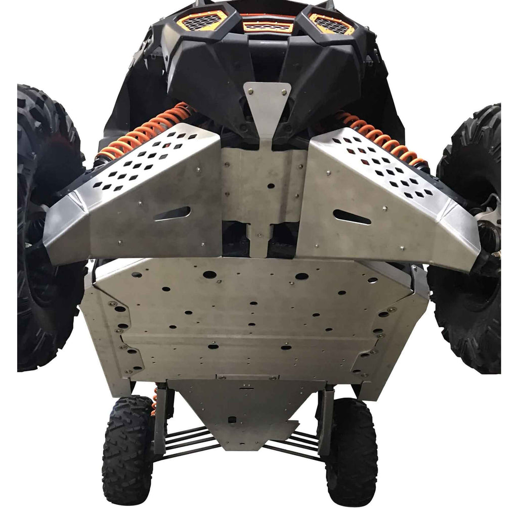 10-Piece Complete Aluminum Skid Plate Set, Can-Am Maverick X3 X RS
