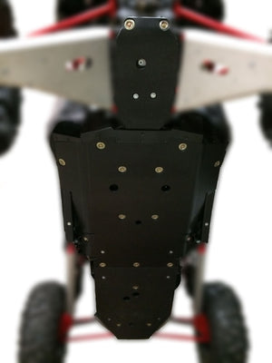 4-Piece Full Frame Skid Plate Set with Rock Sliders, Polaris RZR RS1
