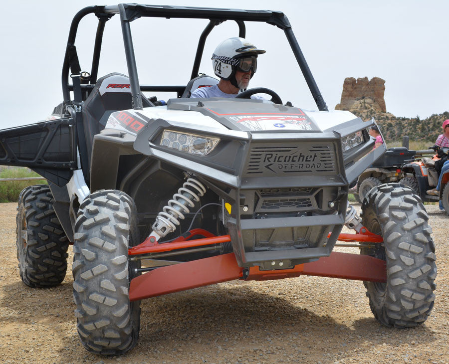 Ricochet Custom Bumper & Brush Guard  |  Polaris RZR XP Turbo EPS