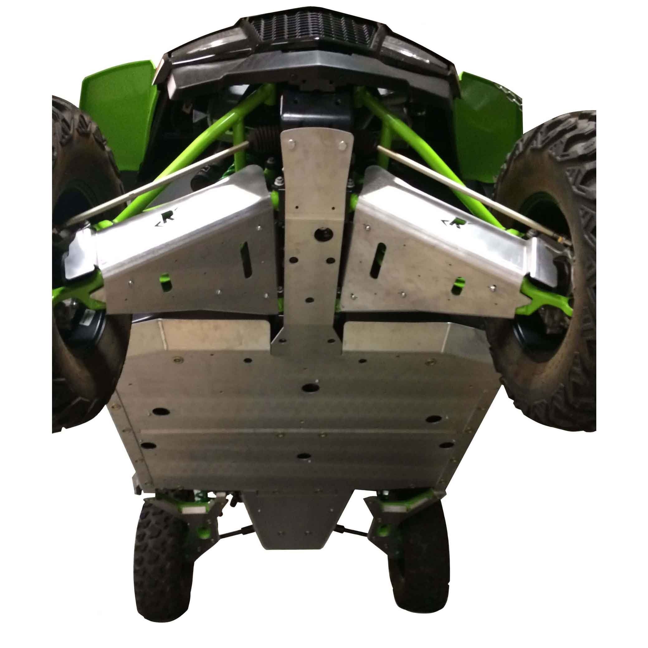 Aluminum Skid Plate Set, Textron Wildcat XX | 10-Piece Set