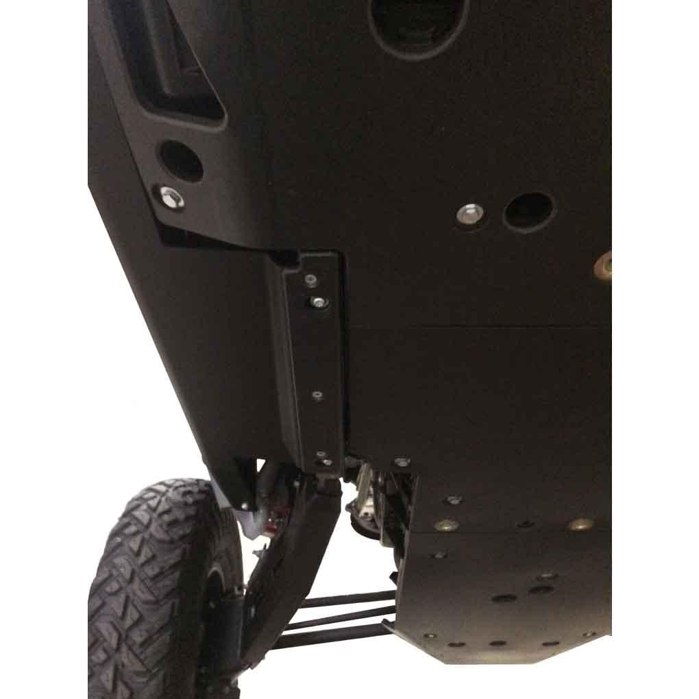 5-Piece Aluminum or UHMW Full Frame Skid Plate Set, Polaris RZR XP-4 Turbo S