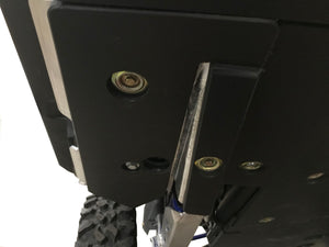 6-Piece Aluminum or UHMW  Frame and Rock Slider Skid Plate Set, Polaris RZR XP Pro