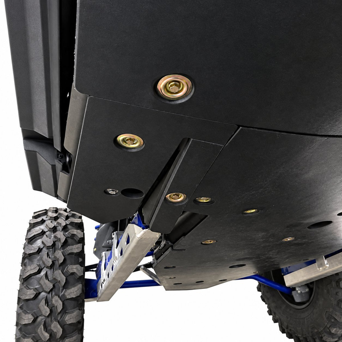 Full Frame and Rock Slider Skid Plate Set Polaris RZR
