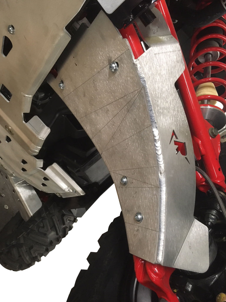 4-Piece Aluminum A-Arm & CV Boot Guard Set, Polaris Sportsman 1000 S