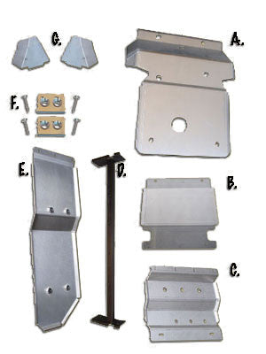 Complete Skid Plate Armor Kit | Toyota FJ Cruiser – Ricochet Off-Road