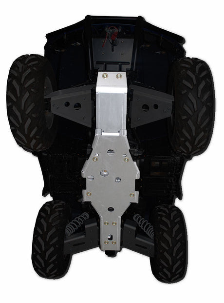 2-Piece Full Frame Skid Plate Set, Arctic Cat TRV 450