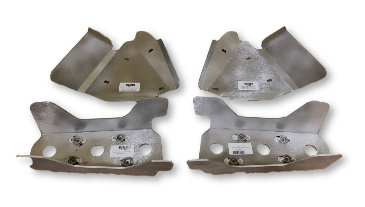 7-Piece Complete Aluminum Skid Plate Set, Honda TRX650 Rincon