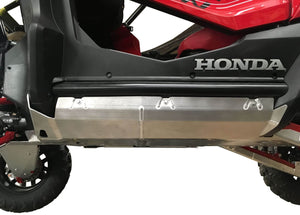 10-Piece Complete Skid Plate Set in Aluminum or 1/2" UHMW, Honda Talon 1000X