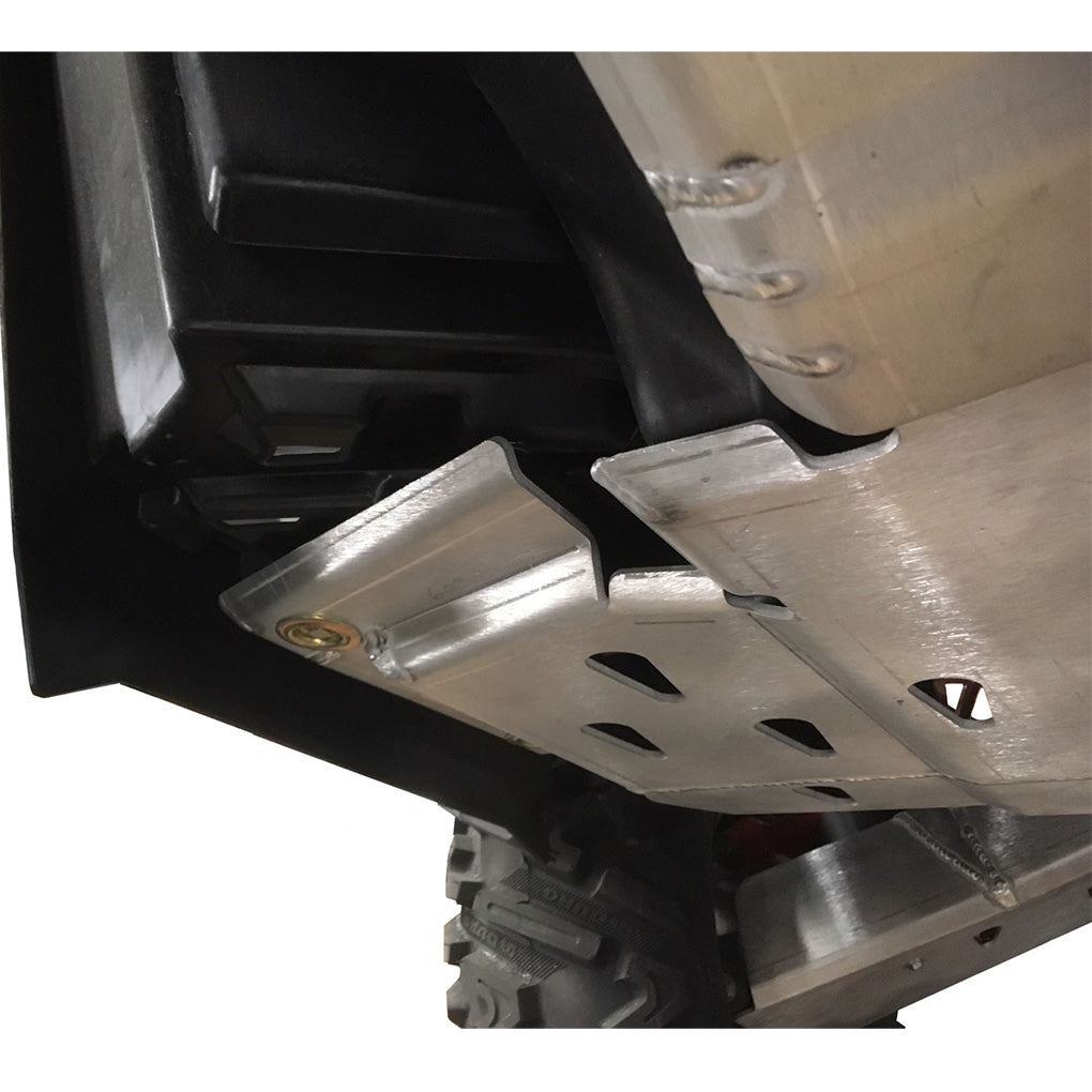 7-Piece Complete Aluminum Skid Plate Set, Polaris 1000 Scrambler S