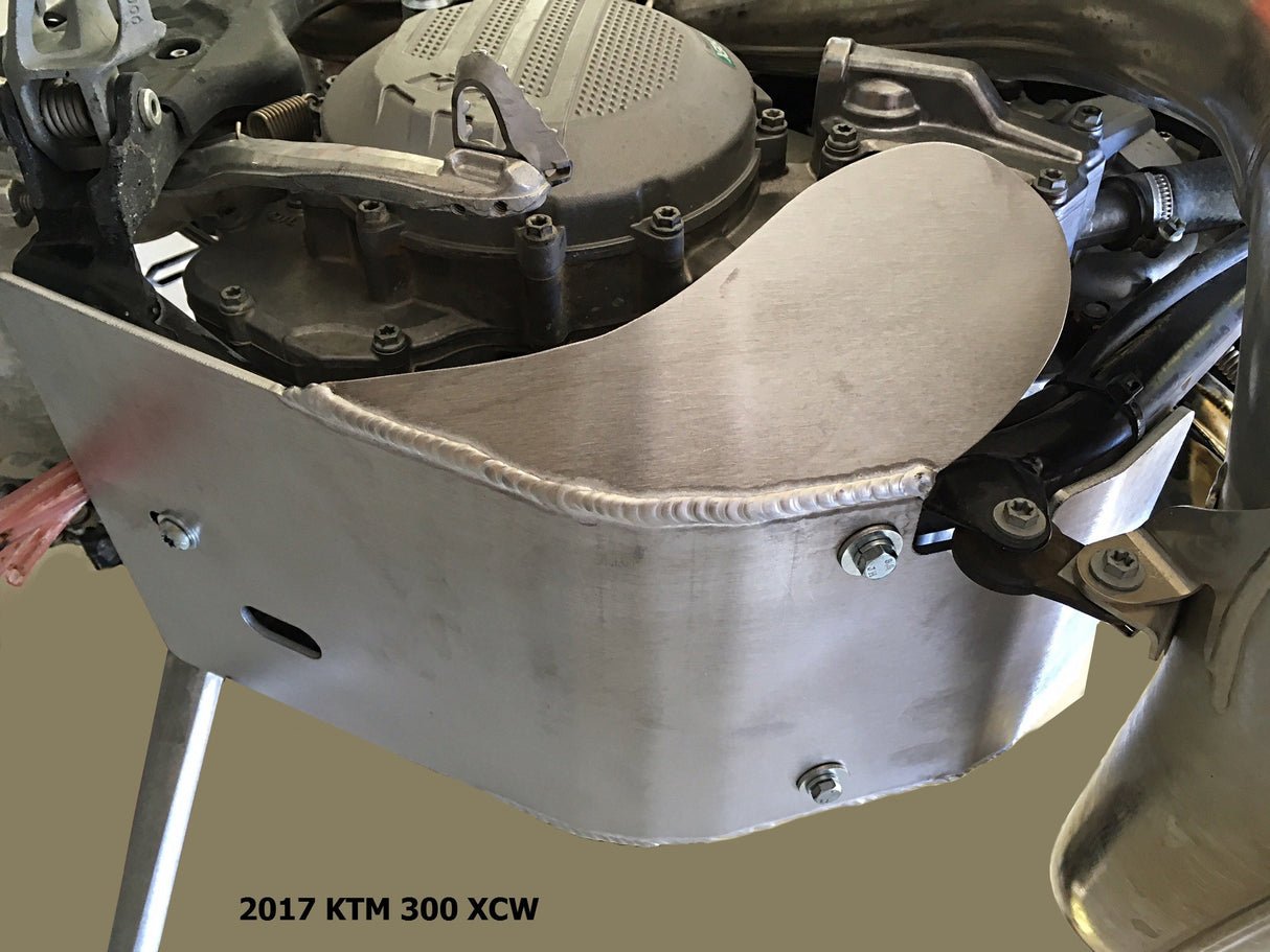 KTM 250 XC-W Aluminum Skid Plate