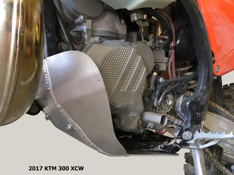 KTM 250 XC-W Aluminum Skid Plate