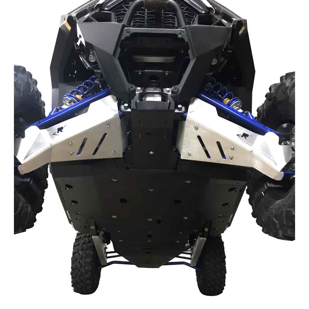 Complete Aluminum or UHMW Skid Plate Set, Polaris RZR XP Pro | 10