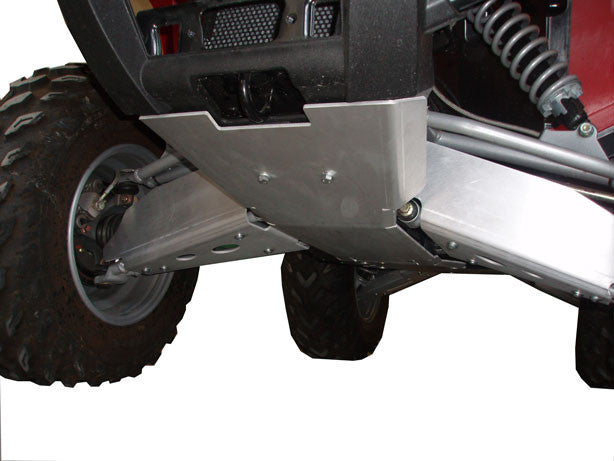 8-Piece Complete Aluminum Skid Plate Set, Arctic Cat 650 TRV