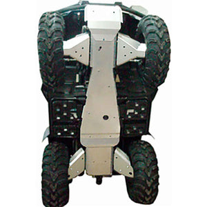 Complete Skid Plate Set Yamaha Big Bear IRS Model