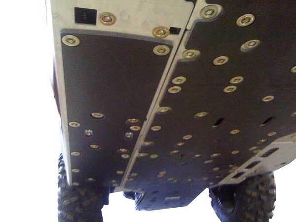 Complete Aluminum Skid Plate Set, Can-Am Commander