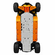 Complete Skid Plate Set Can-Am Commander