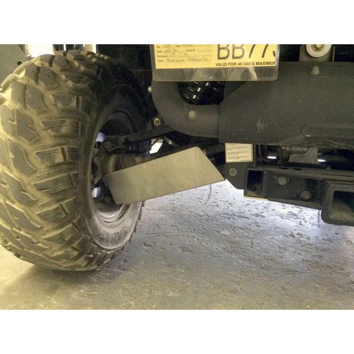 Complete Skid Plate Set KYMCO UXV 700