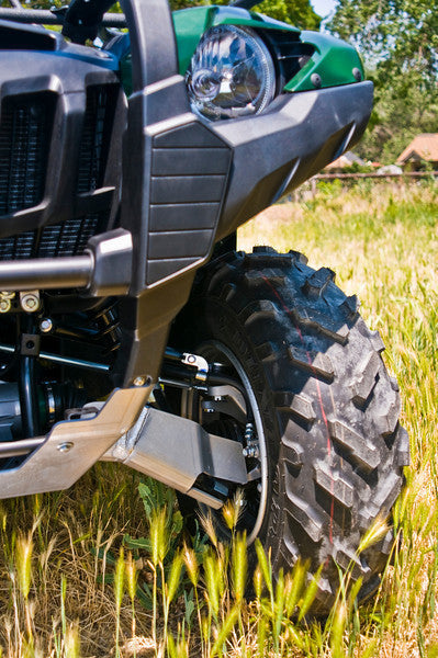 10-Piece Complete Aluminum Skid Plate Set, Yamaha Grizzly 550
