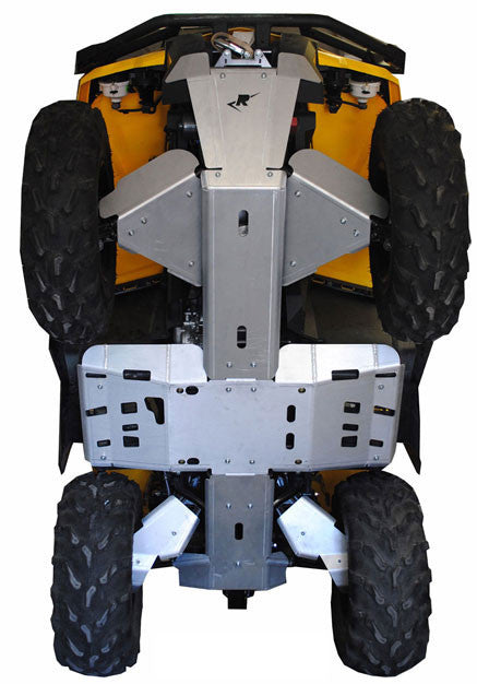 8-Piece Complete Aluminum Skid Plate Set, 2013-2016 Can-Am Outlander 500