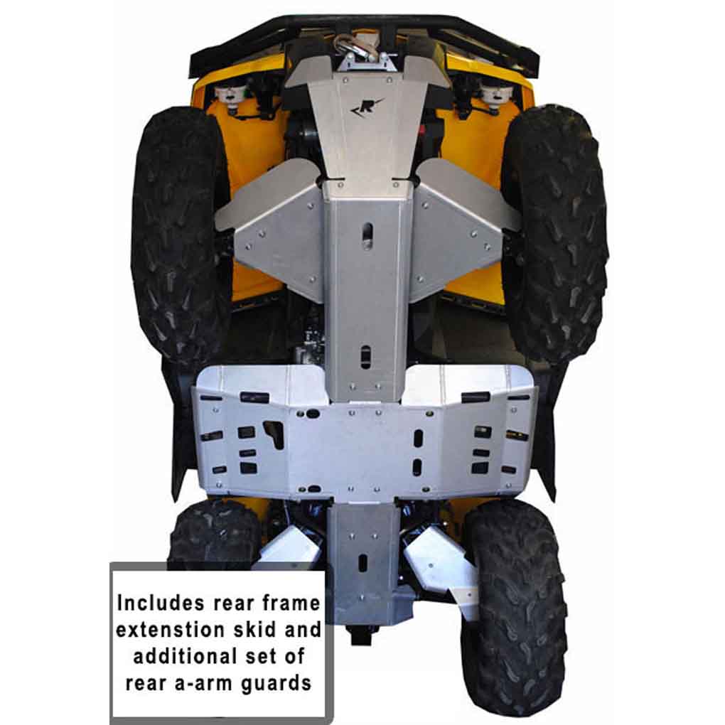 11-Piece Complete Aluminum Skid Plate Set, Can-Am Outlander 6x6/DPS