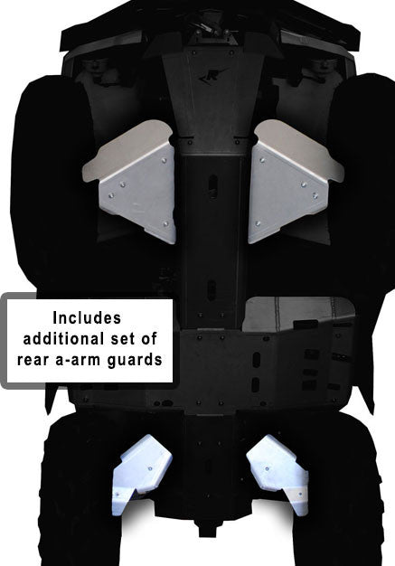 6-Piece Front & Rear A-Arm & CV boot Guard Set, Can-Am Outlander 6x6/DPS