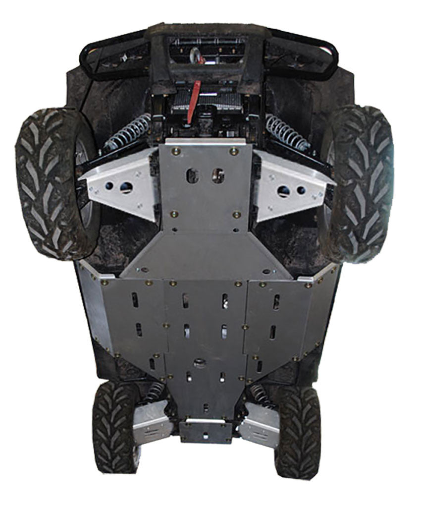 9-Piece Complete Aluminum Skid Plate Set, Arctic Cat Prowler 550