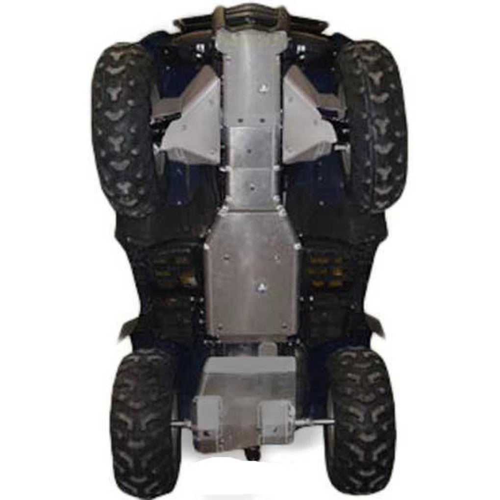 Complete Aluminum Skid Plate Set, Honda TRX420 Fourtrax Rancher