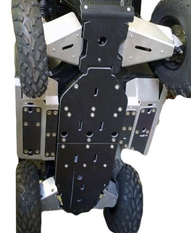 9-Piece Complete Aluminum Skid Plate Set, Polaris Ranger 500