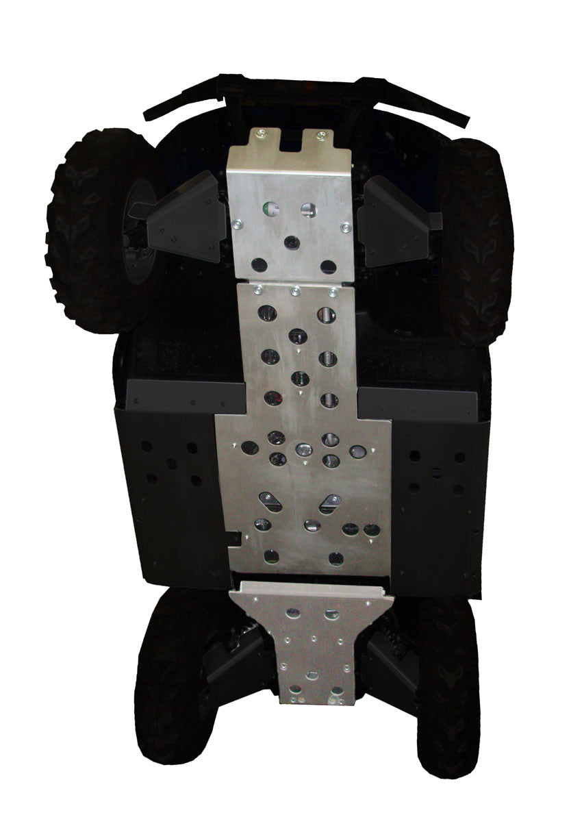 3-Piece Full Frame Skid Plate Set, Yamaha Rhino 450 and 660