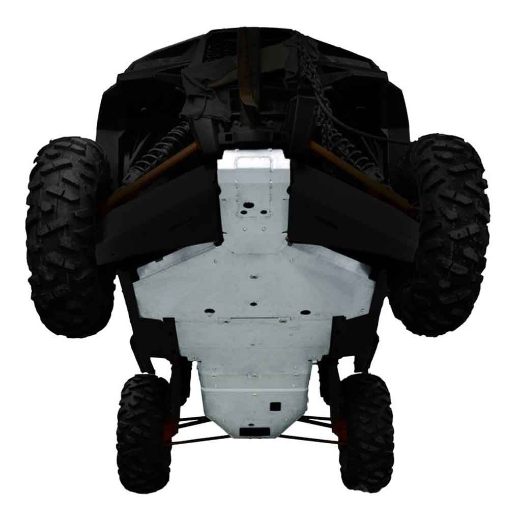 4-Piece Full Frame Skid Plate Set, Polaris RZR XP Turbo EPS