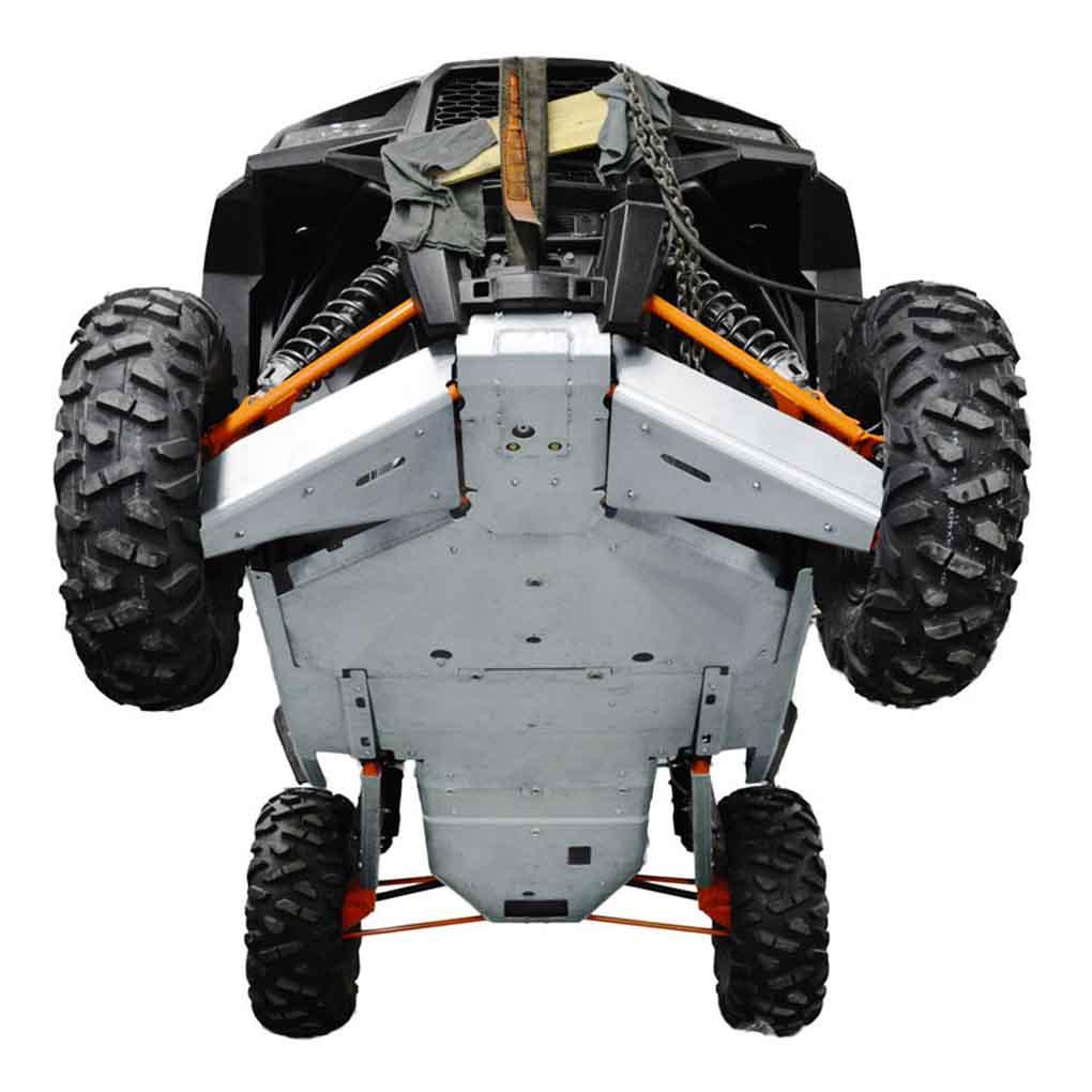 Complete Aluminum or UHMW Skid Plate Set, Polaris RZR XP 1000 | 10