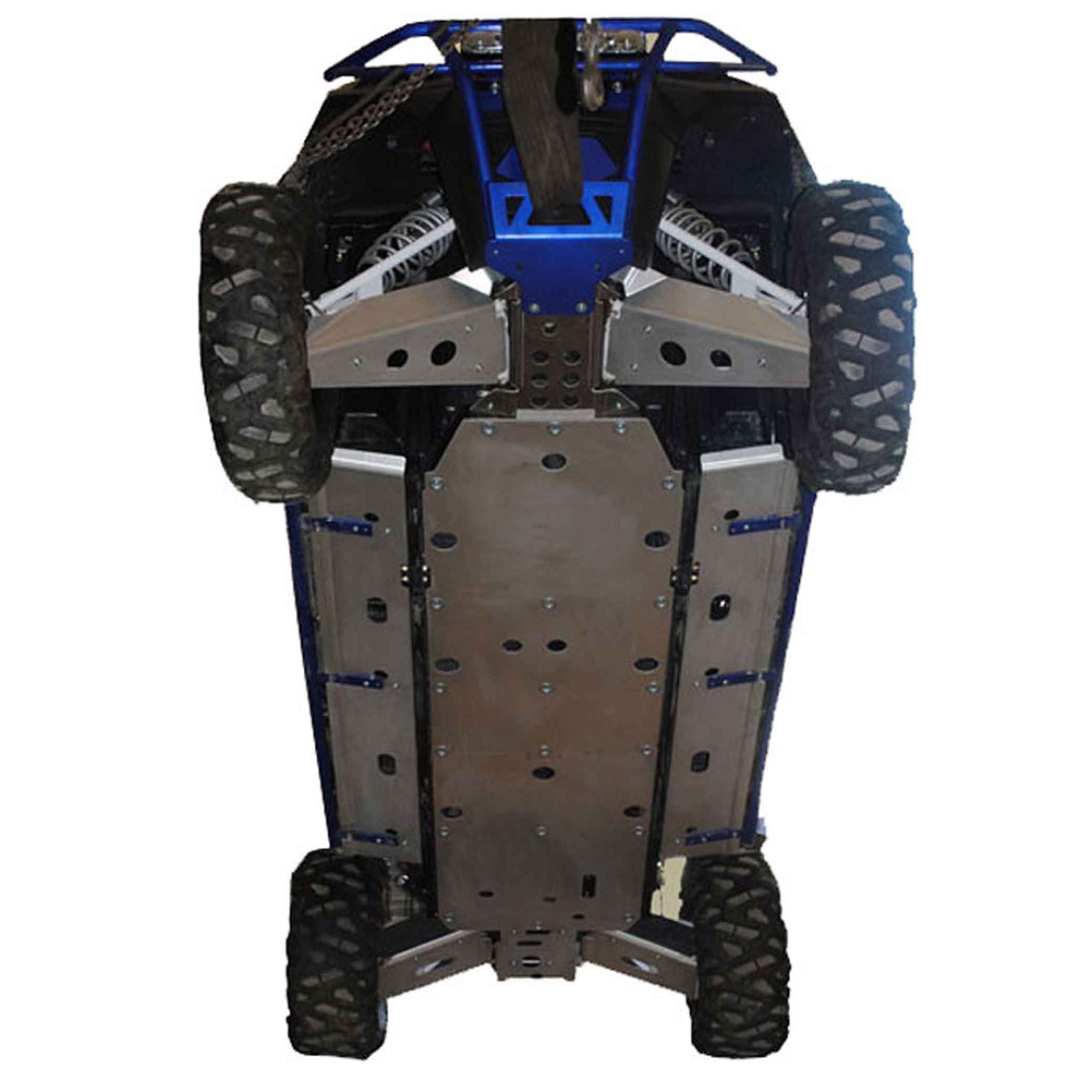 10-Piece Complete Aluminum Skid Plate Set, Polaris RZR-4 800