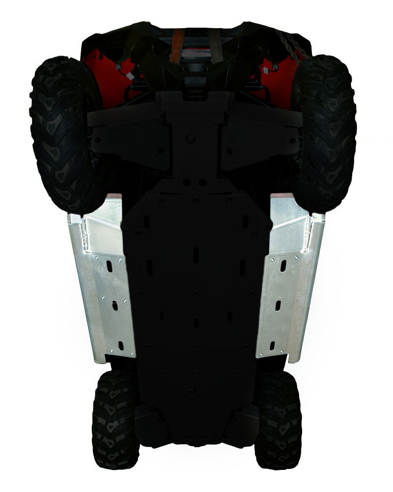 2-Piece Aluminum Rock Slider and Floorboard Guards, Polaris RZR 800