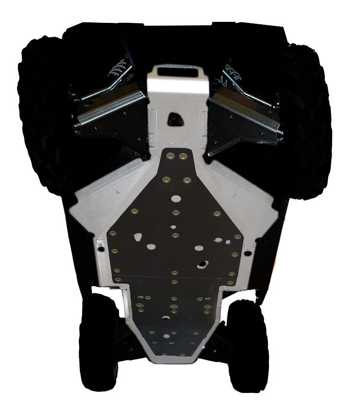 4-Piece Full Frame Skid Plate Set, Polaris RZR 900 XC