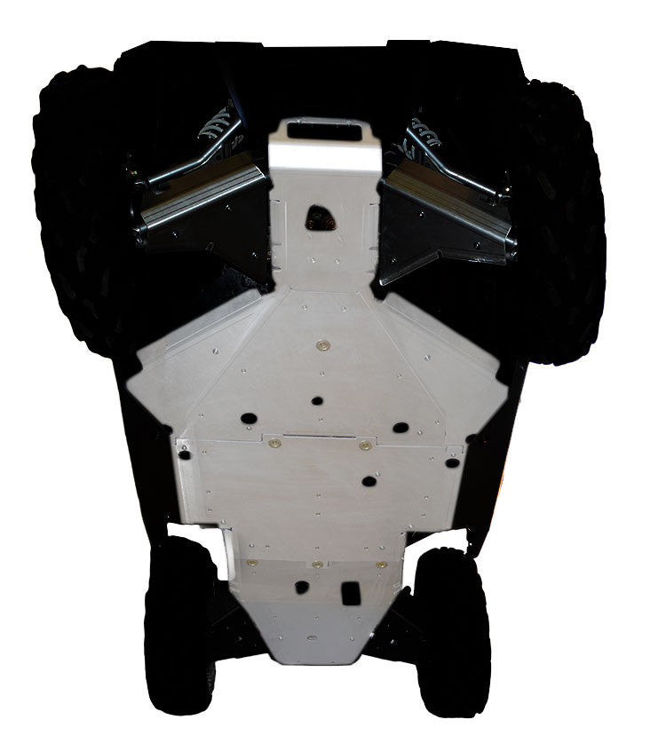 4-Piece Full Frame Skid Plate Set, Polaris RZR 900 XC
