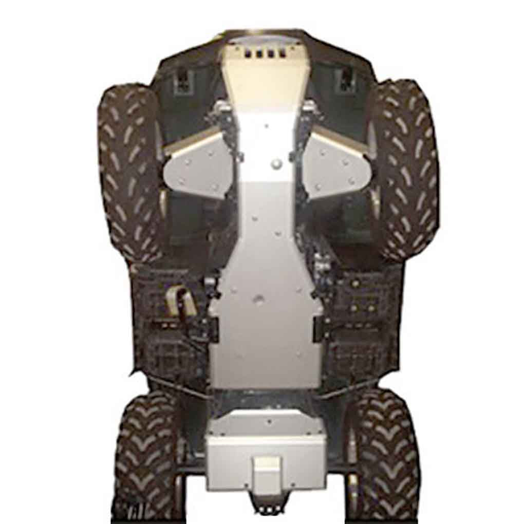 5-Piece Complete Aluminum Skid Plate Set, Suzuki Vinson
