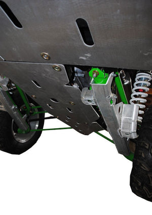 6-Piece Full Frame Aluminum Skid Plate Set, Arctic Cat WildCat 4